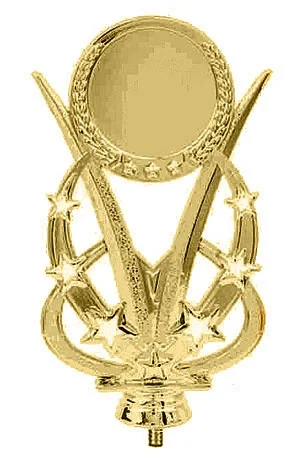 Реальное фото Фигура H415/G венок (H-16 см) от магазина Спортев