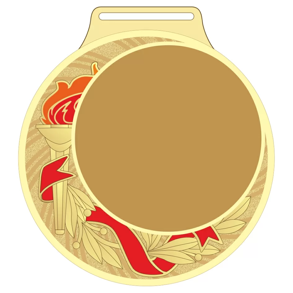 Реальное фото Медаль MZP 511-70/GM (D-70мм, s-3 мм) от магазина СпортЕВ