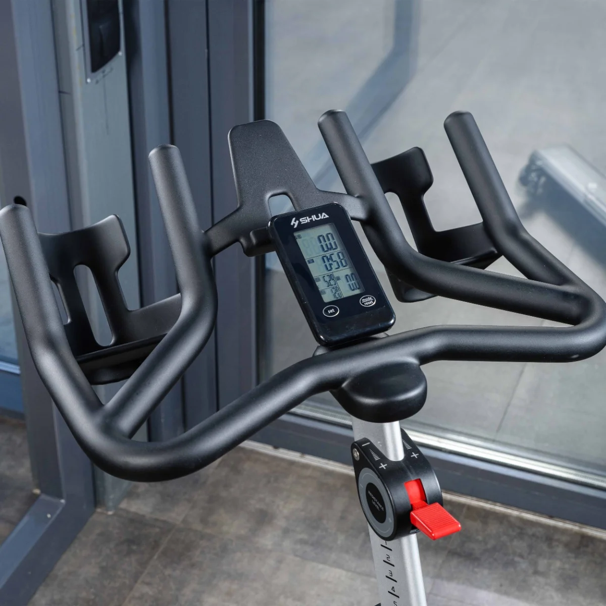 Реальное фото Сайкл-тренажер SHUA SH-B8900 РАСПРОДАЖА от магазина Спортев