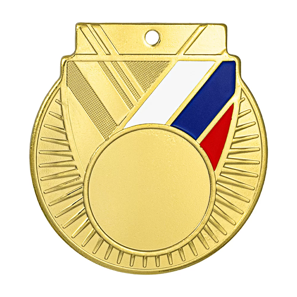 Реальное фото Медаль MZ 115-55/G (D-55мм, D-25мм, s-2мм) от магазина Спортев