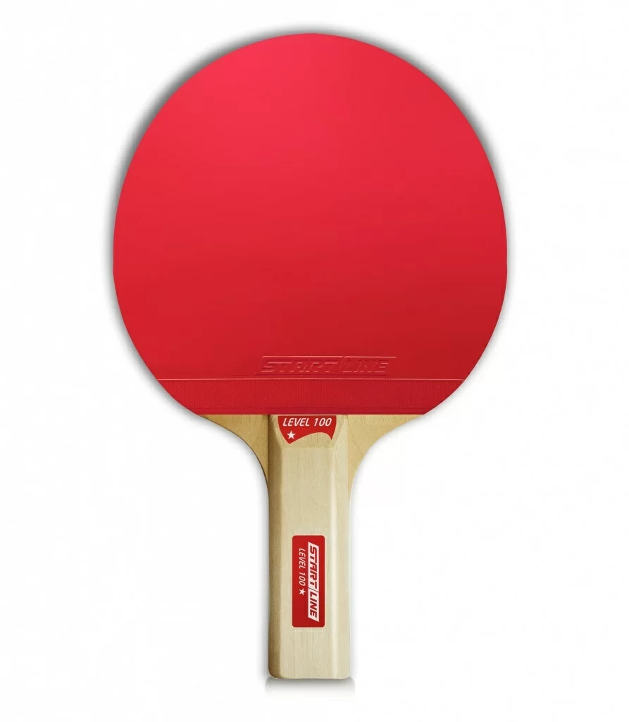 Реальное фото Ракетка для настольного тенниса Start line Level 100 New (прямая) 12203 от магазина СпортЕВ