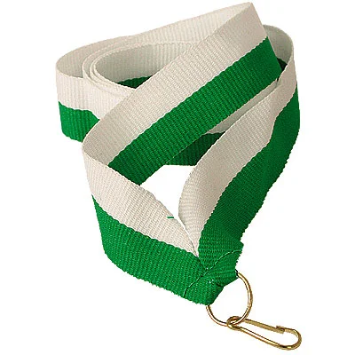 Реальное фото Лента для медали V2-W/GN (22 мм) от магазина Спортев