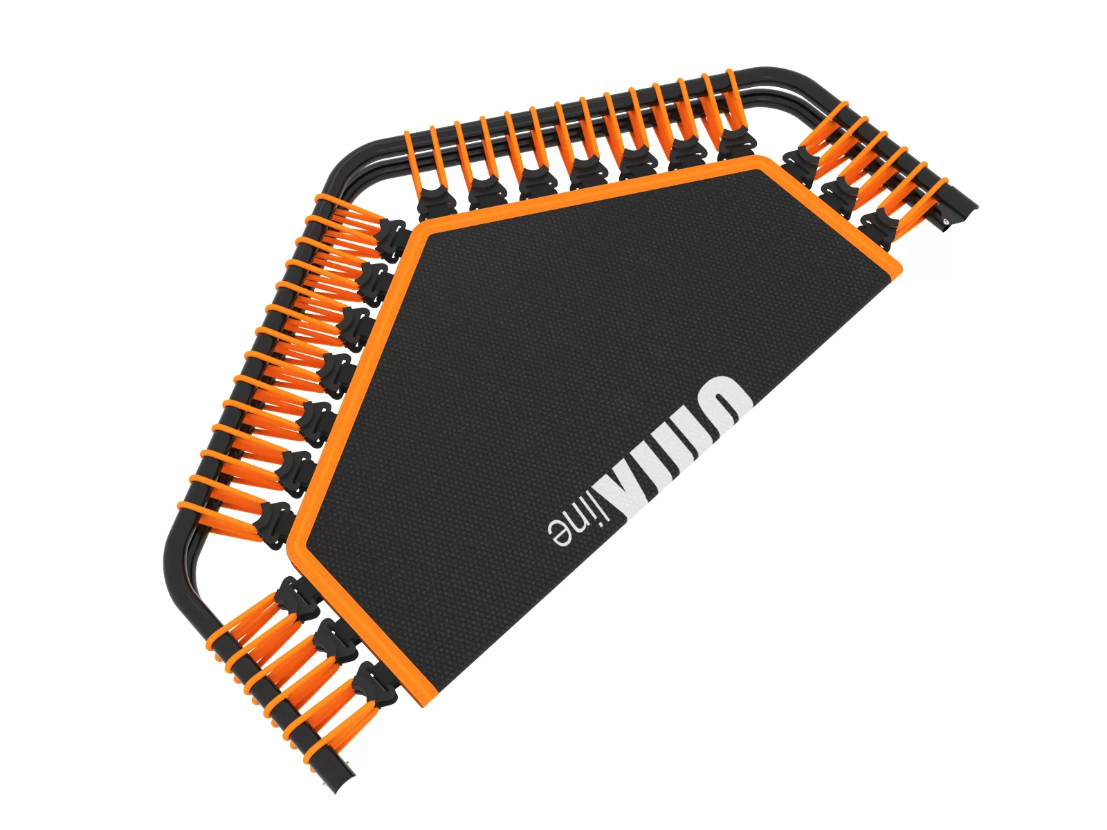 Реальное фото Батут спортивный UNIX Line FITNESS Orange (130 cm) от магазина Спортев