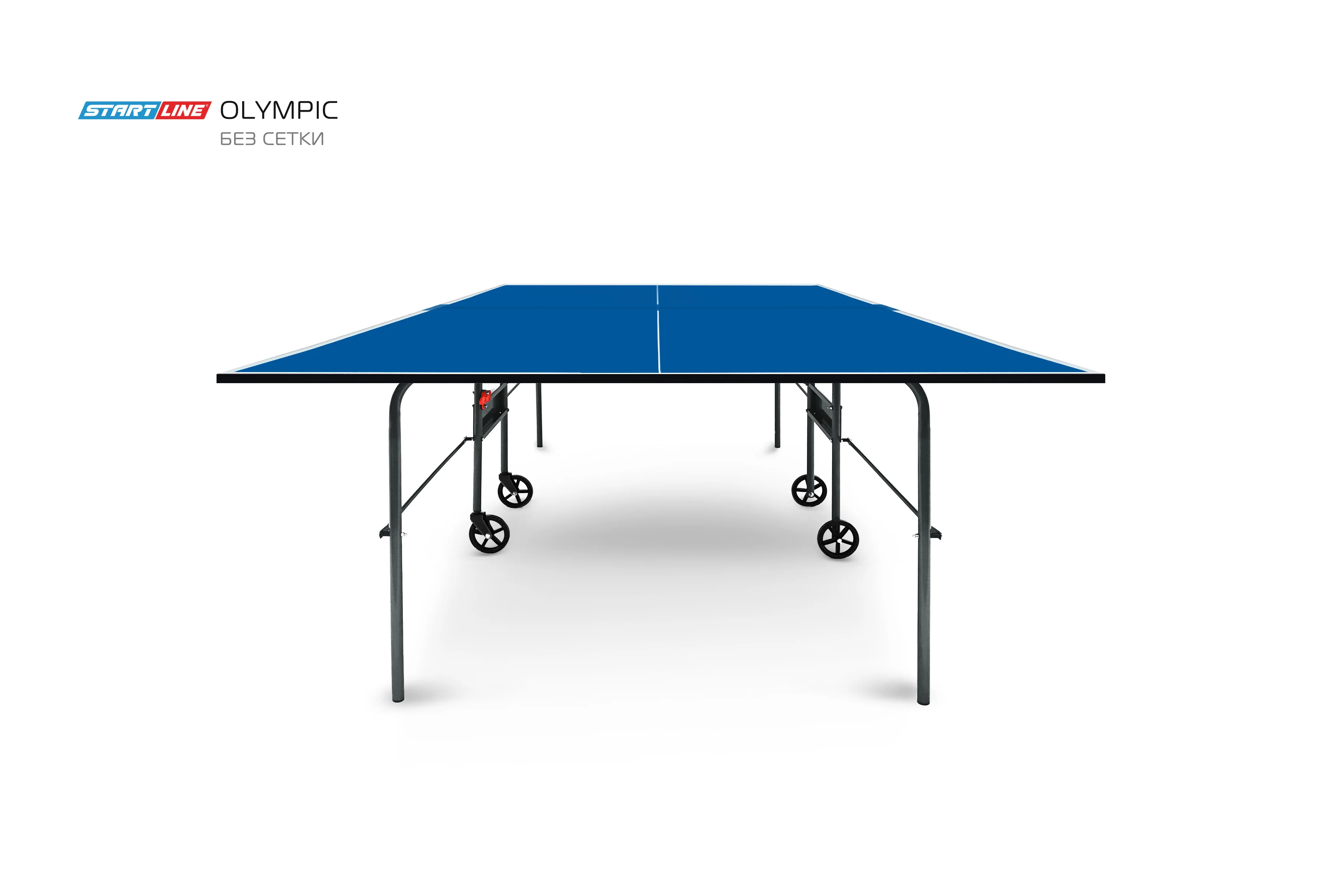 Реальное фото Стол теннисный Olympic Синий от магазина Спортев