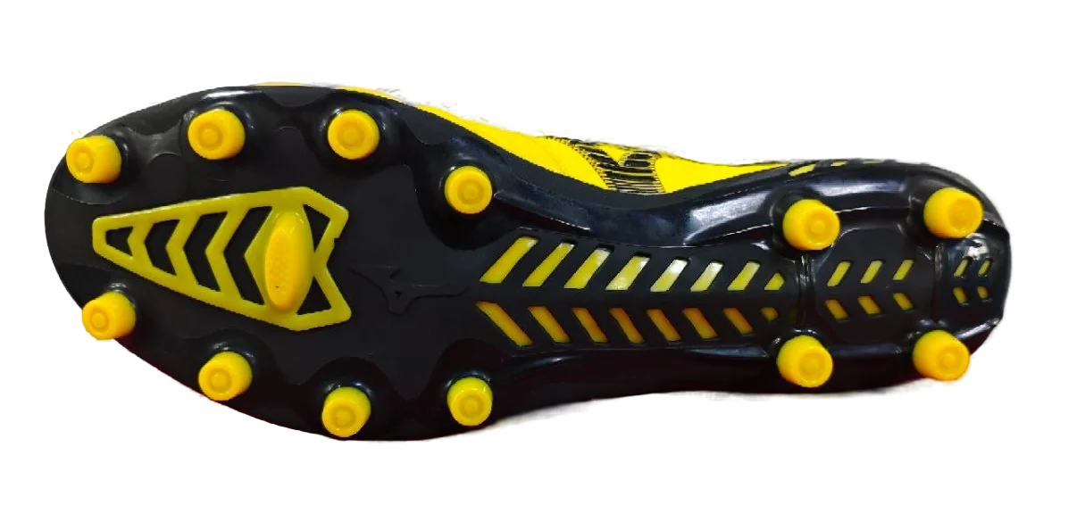 Реальное фото Бутсы Mizuno Morelia Neo AG желтый G0320 от магазина Спортев