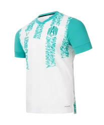 Футболка игровая JOGEL AMKAL PerFormDRY Jersey, белый/бирюзовый