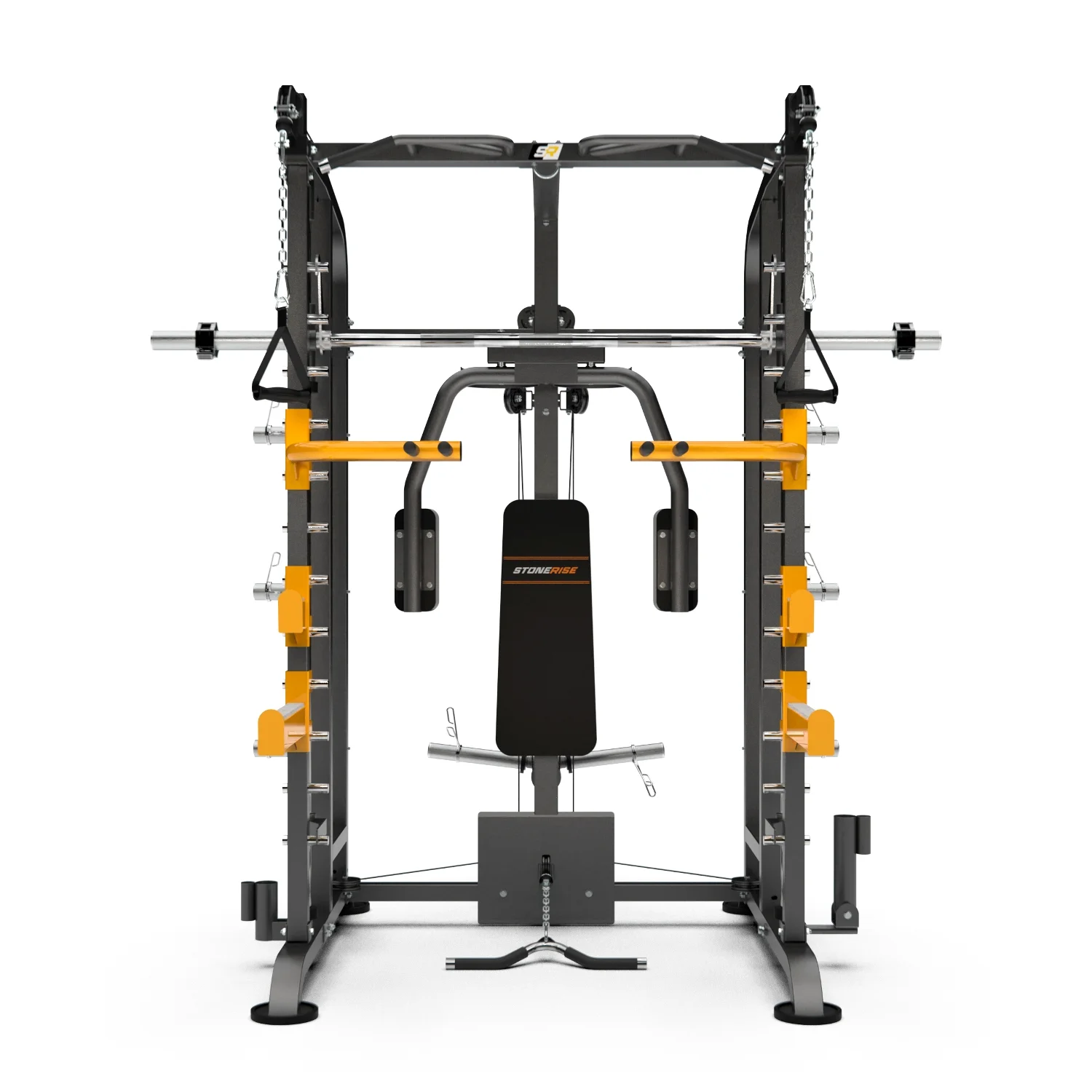 Реальное фото Мультистанция, гребной тренажер Steelver SV9203 от магазина Спортев