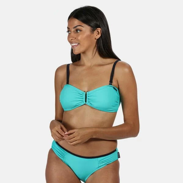 Реальное фото Топ купальный Aceana Bikini III (Цвет 770, Бирюзовый) RWM016 от магазина СпортЕВ
