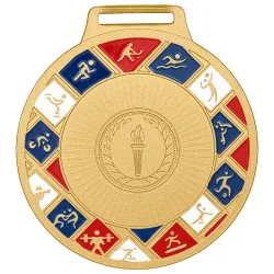 Медаль MZP 512-80/GM (D-80мм, s-3 мм)