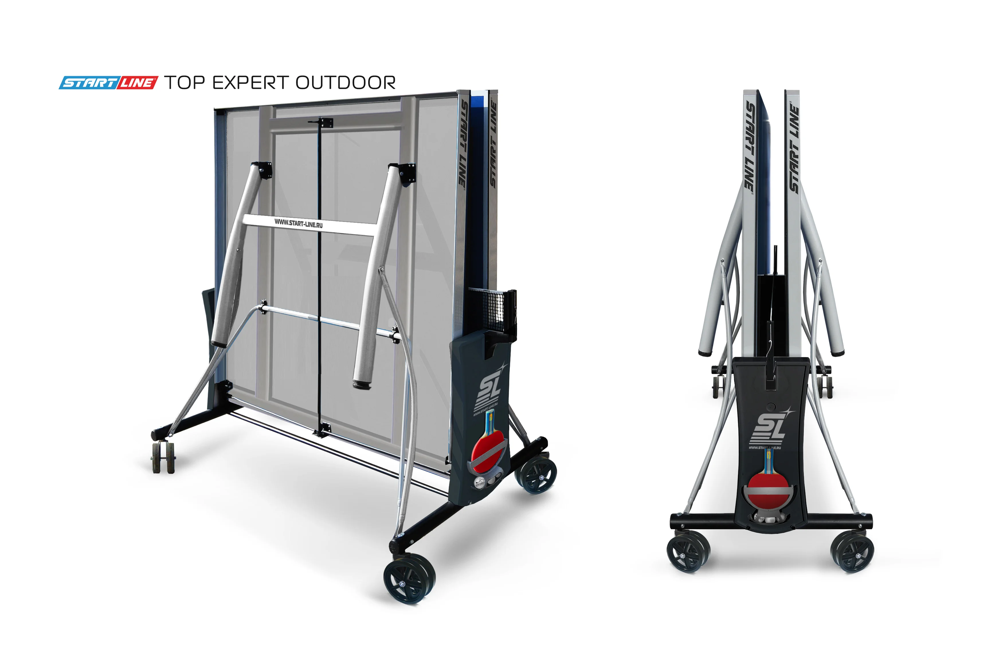 Реальное фото Стол теннисный Top Expert 6 Всепогодный Синий от магазина Спортев