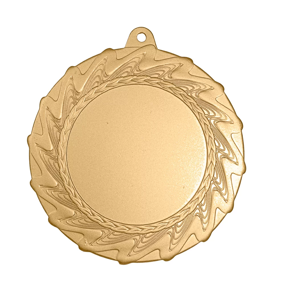 Реальное фото Медаль MZ 36-80/GM (D-80мм, D-50мм, s-3мм) от магазина СпортЕВ
