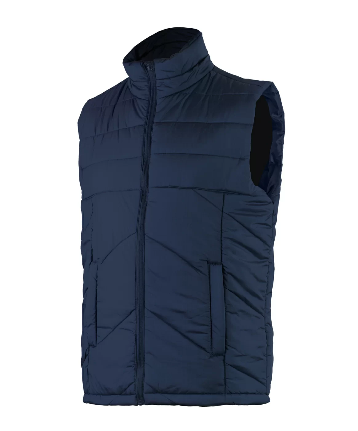 Реальное фото Жилет утепленный ESSENTIAL Padded Vest, темно-синий, детский Jögel от магазина Спортев