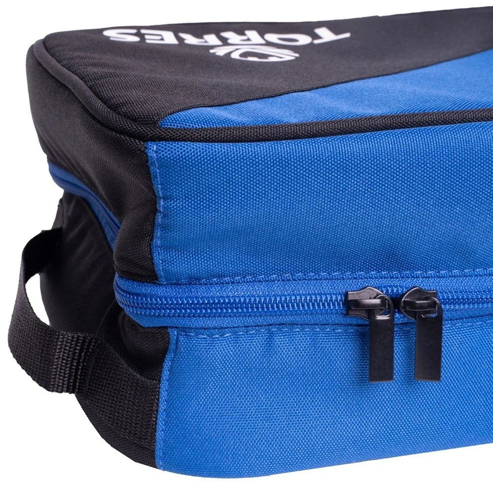 Реальное фото Сумка для обуви Torres сине-черная BS122315 от магазина Спортев