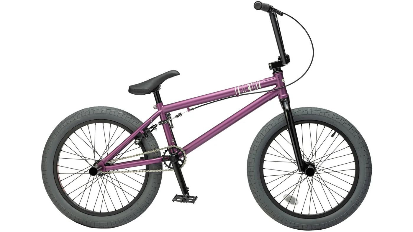 Реальное фото Велосипед Timetry TT294 20" BMX фиолетовый ЕВ26 от магазина Спортев