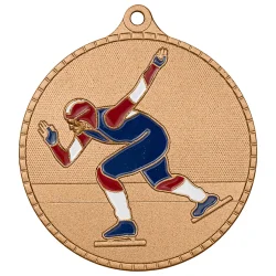 Медаль MZP 633-55/B конькобежный спорт (D-55мм, s-2 мм)