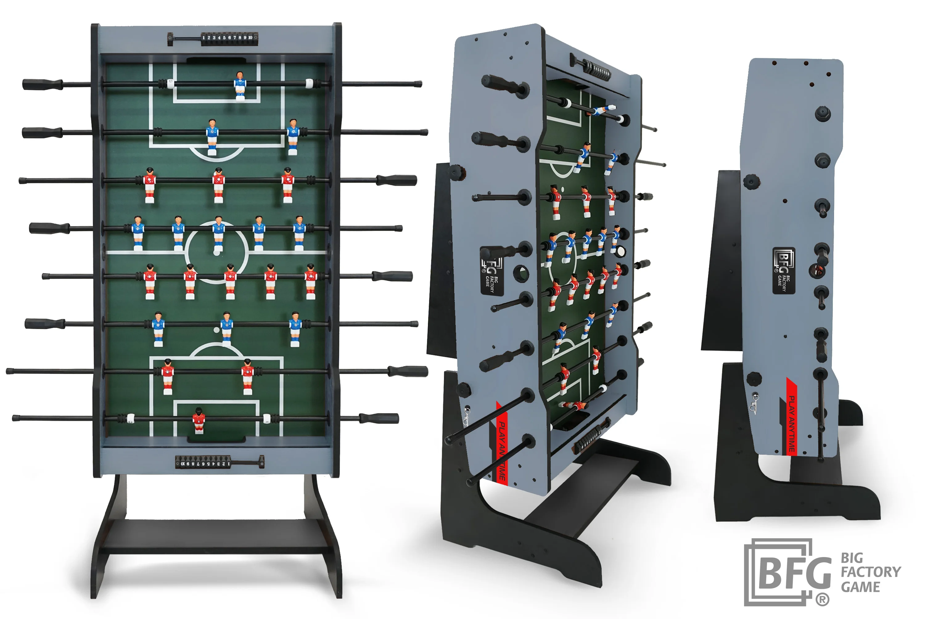Реальное фото Настольный футбол / Кикер BFG Compact 55 (Индиго) от магазина Спортев