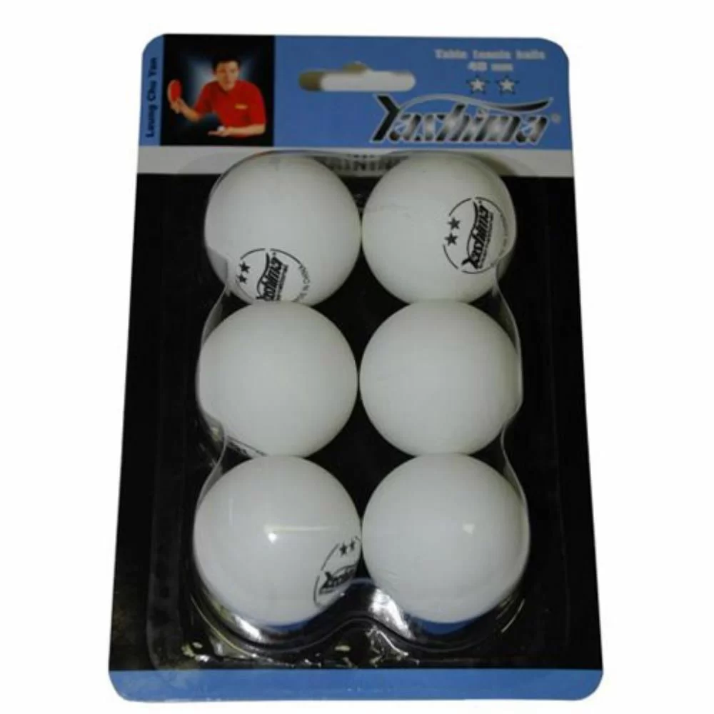 Реальное фото Мяч для настольного тенниса Yashima 2* 40 мм (1 шт) 31002Р от магазина СпортЕВ
