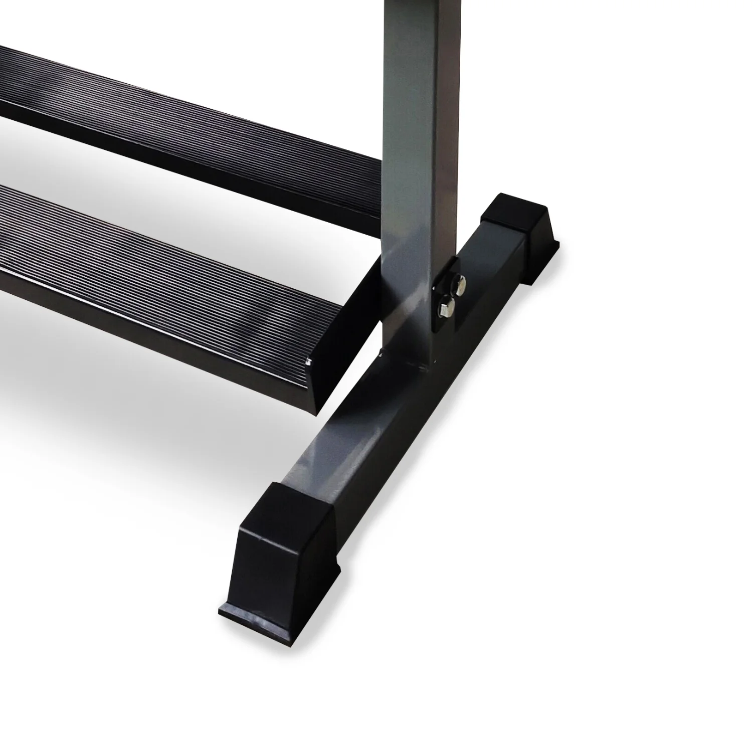 Реальное фото Стойка для хранения проф.гантелей DFC POWERGYM RA070 от магазина Спортев