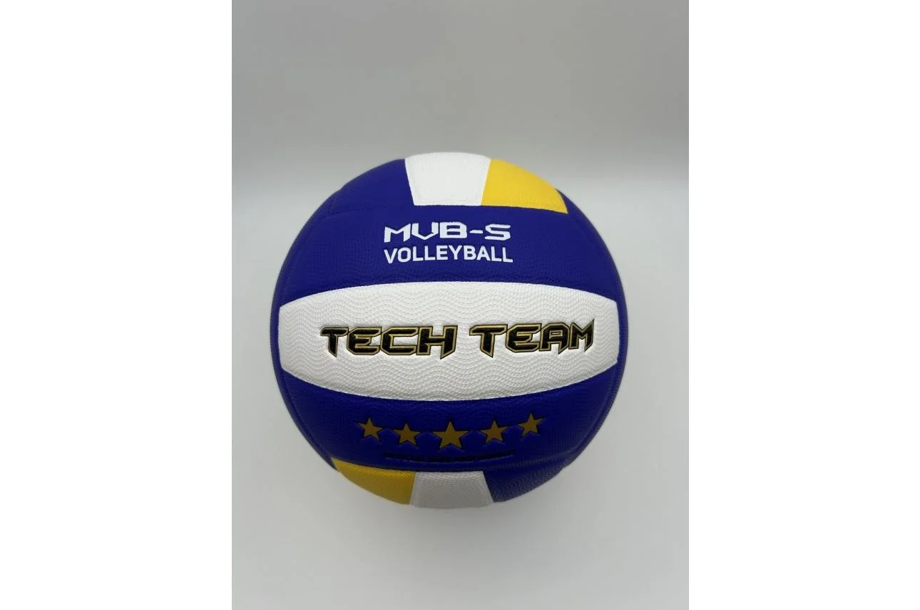 Мяч волейбольный TechTeam MVB-5 Реальное фото Мяч волейбольный TechTeam MVB-5 от магазина Спортев