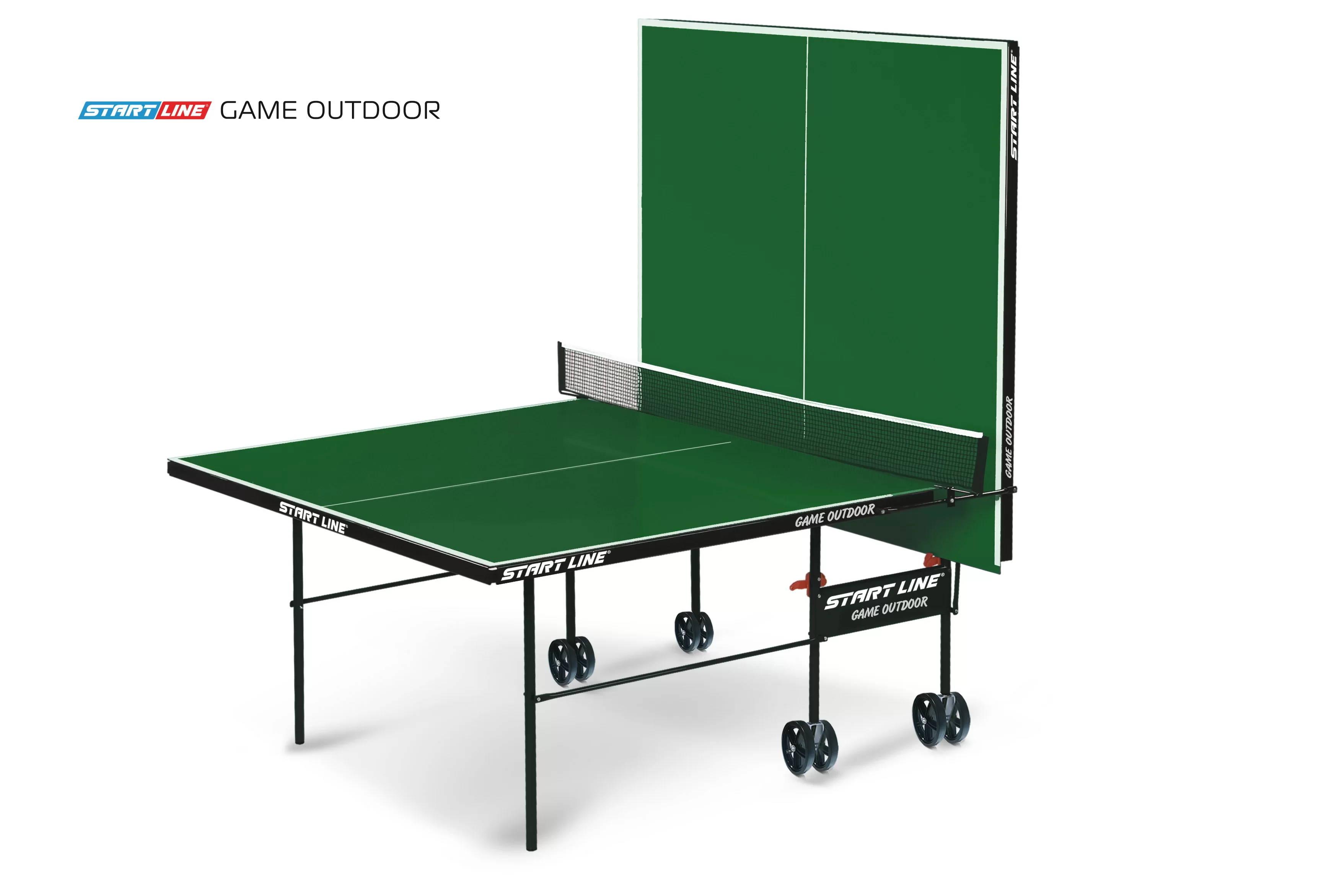Реальное фото Теннисный стол Start Line Game Outdoor green от магазина СпортЕВ