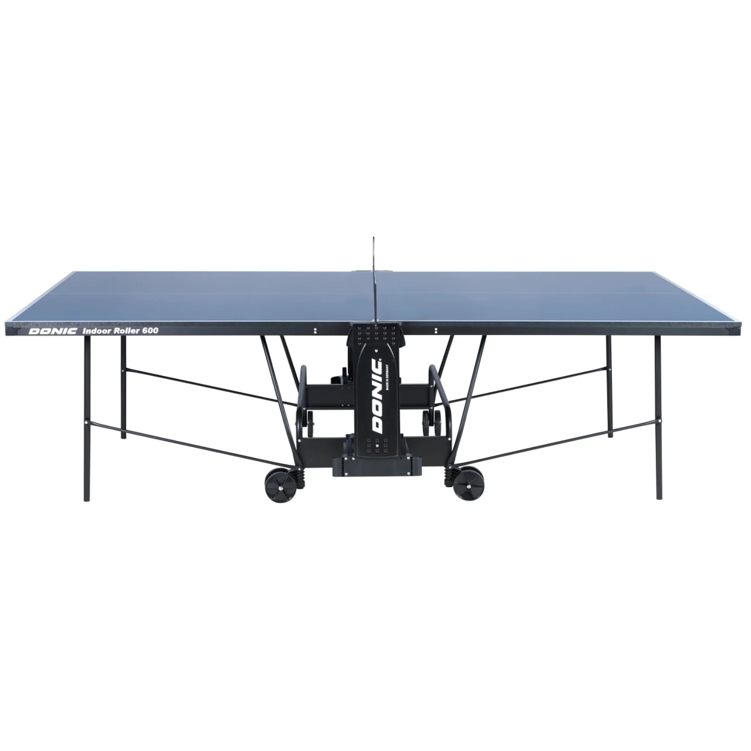 Реальное фото Теннисный стол DONIC INDOOR ROLLER 600 BLUE 230286-B от магазина Спортев