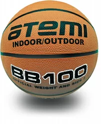 Мяч баскетбольный Atemi BB100 размер №7 резина 101328