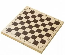 Шахматная доска обиходная лакированная 29*14,5*4,6 см Ш-2