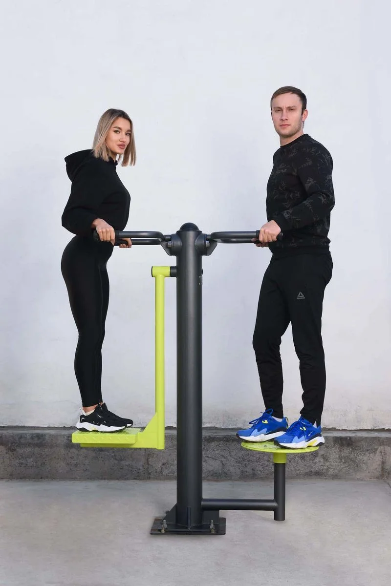 Реальное фото Smart-1031 Уличный тренажер Маятник-твистер ZAVODSPORTA от магазина Спортев
