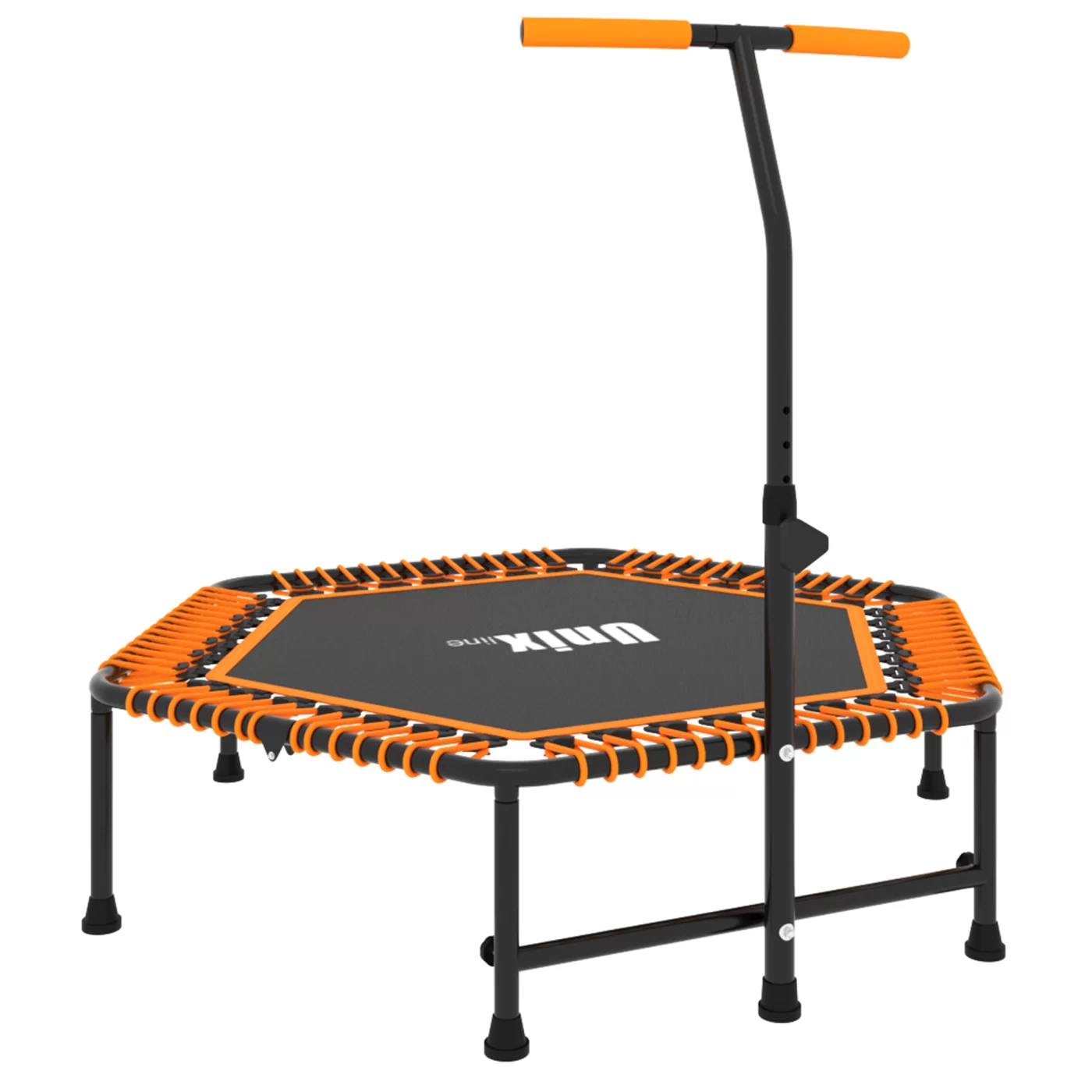 Реальное фото Батут спортивный UNIX Line FITNESS Orange (130 cm) от магазина Спортев