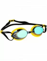 Очки для плавания Mad Wave Spurt Rainbow yellow/black M0427 26 0 06W