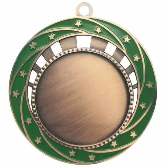 Реальное фото Медаль MZ 39-80/ВGN (D-80мм, D-50мм, s-2,5мм) от магазина СпортЕВ