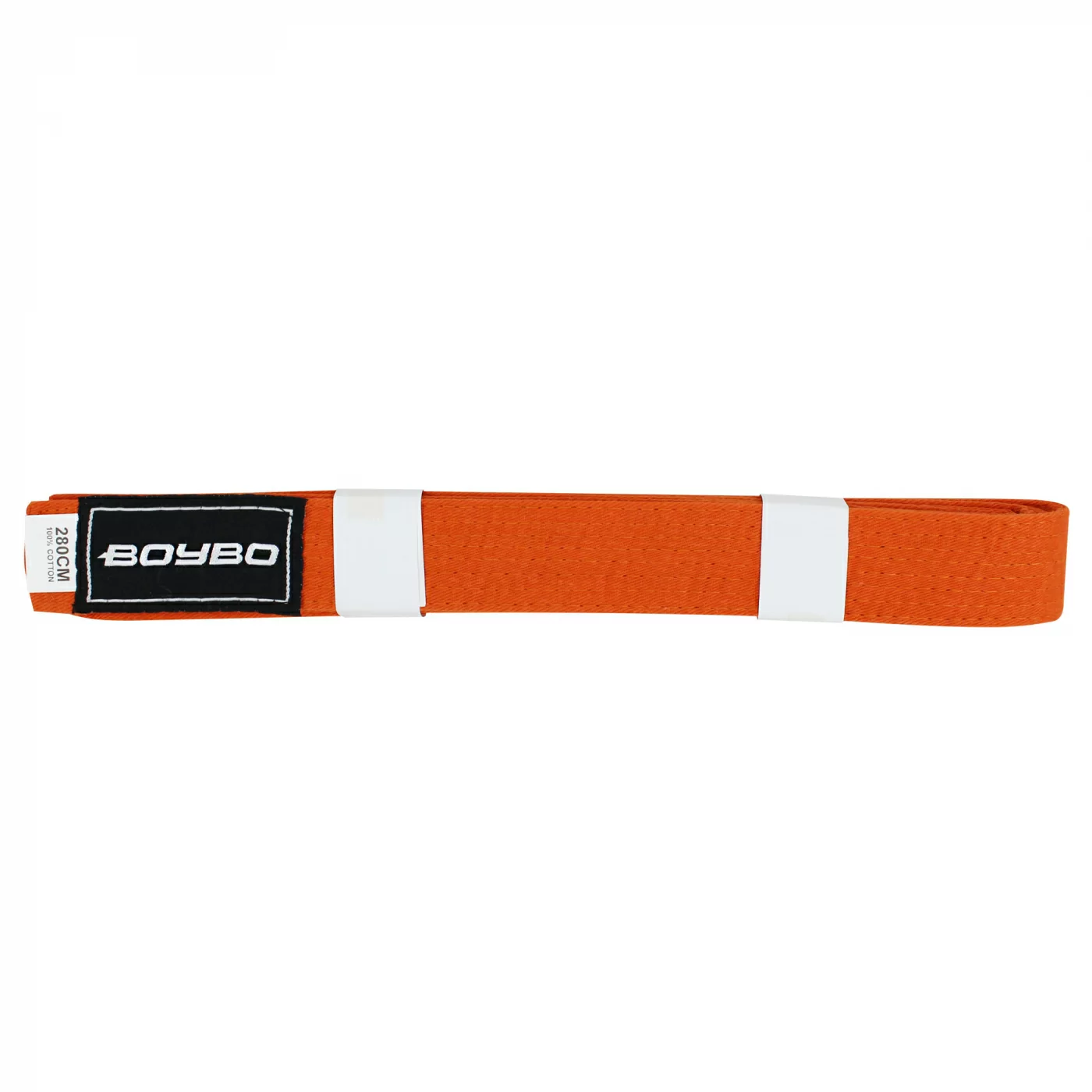 Реальное фото Пояс для единоборств 2.8 м Rusco Sport оранжевый от магазина СпортЕВ