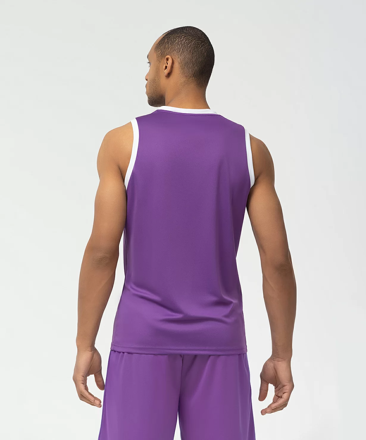 Реальное фото Майка баскетбольная Camp Basic, фиолетовый Jögel от магазина Спортев