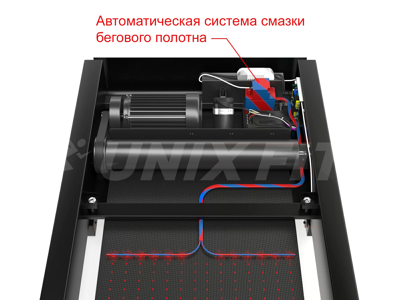 Реальное фото Беговая дорожка UNIX Fit MX-910T от магазина Спортев