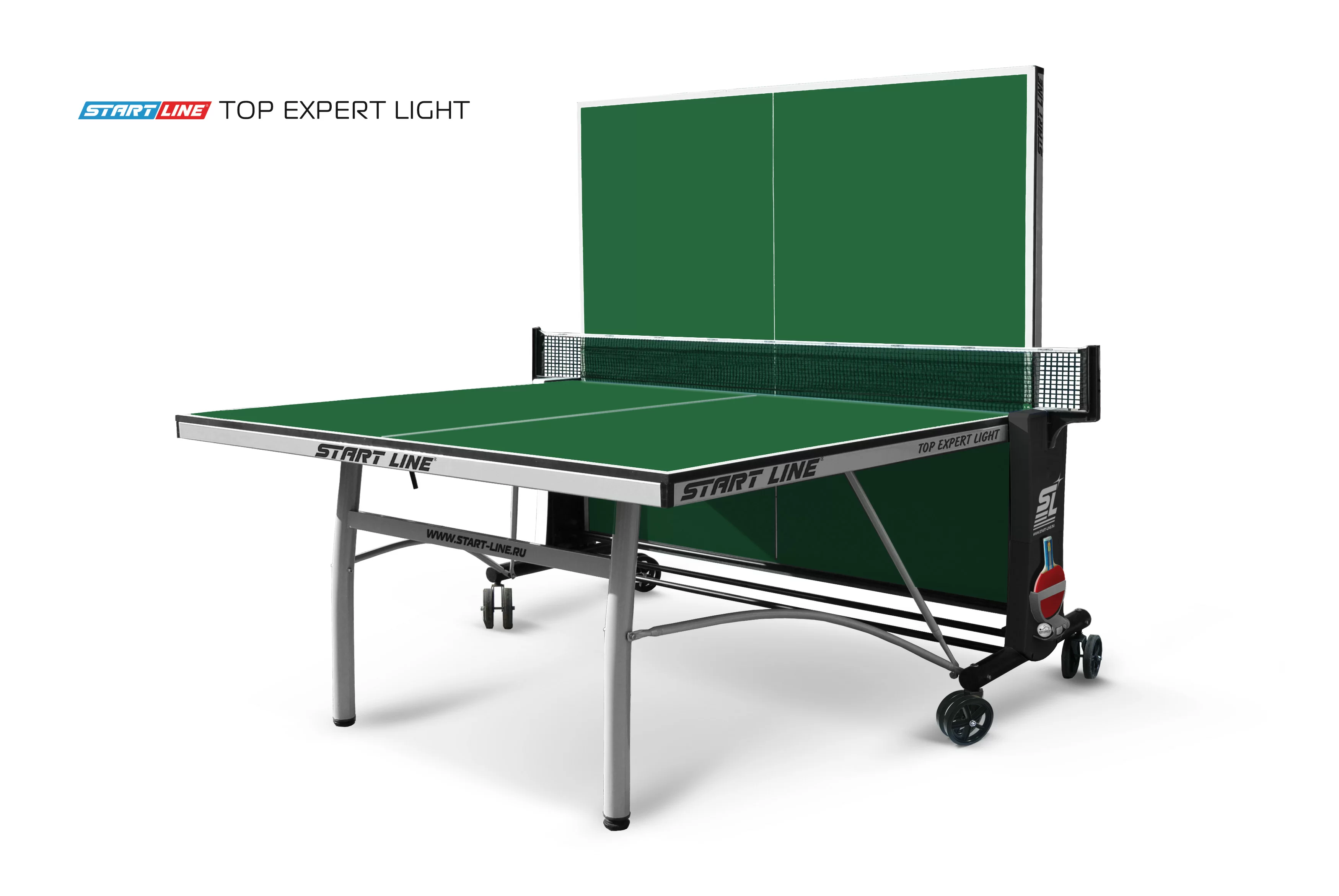 Реальное фото Теннисный стол Start Line Top Expert Light green от магазина СпортЕВ