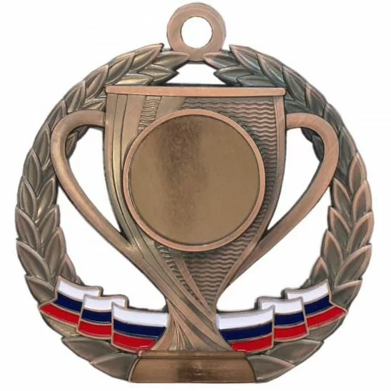 Реальное фото Медаль MZ 33-70/В (D-70 мм, D-25 мм, s-2,5 мм) от магазина Спортев