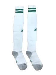 Гетры футбольные Adidas MTFB2 Sock белый/зеленый W65904