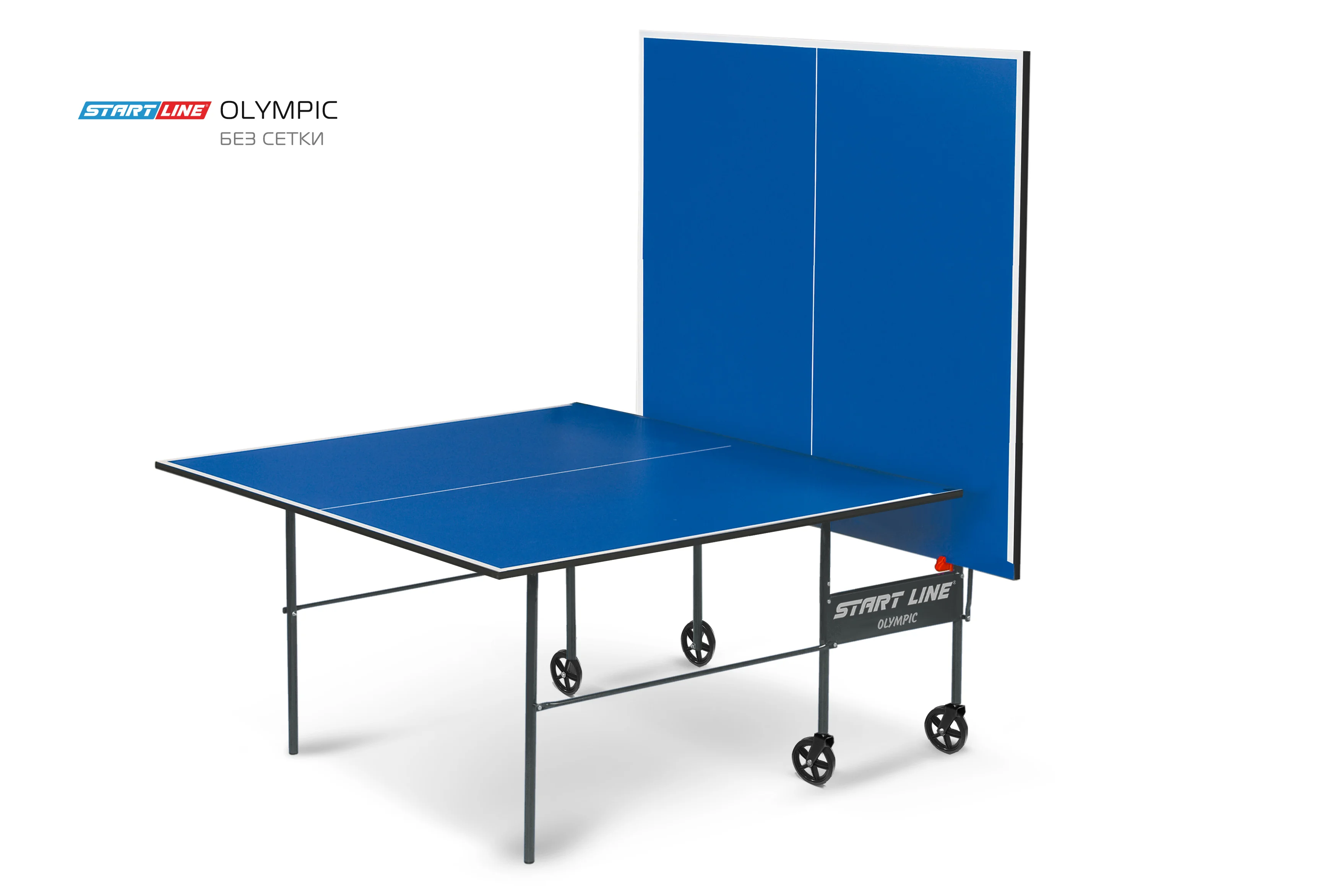 Реальное фото Стол теннисный Olympic Синий от магазина Спортев