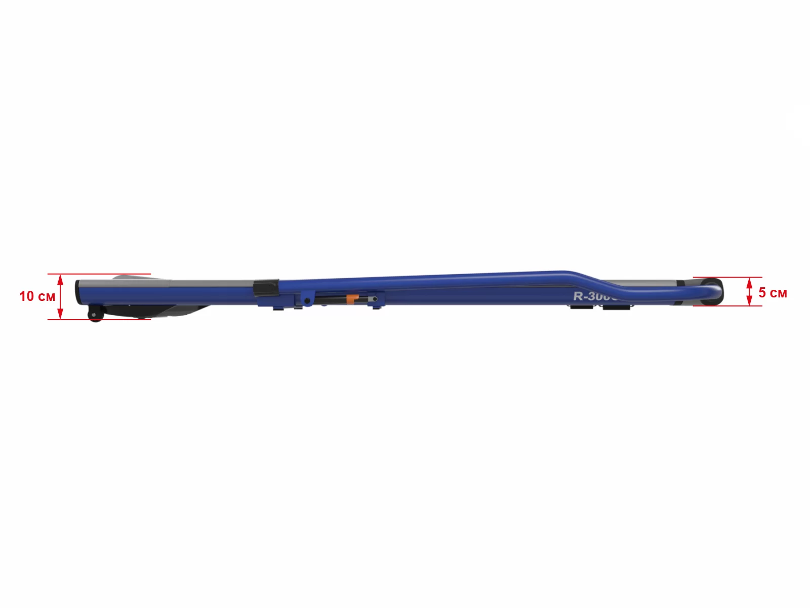 Реальное фото Беговая дорожка UNIX Fit R-300C Blue от магазина СпортЕВ