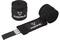 Бинты боксерские 2.5 м хлопок/нейлон Insane Cobra IN22-HW201 черный 0290