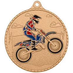 Медаль MZP 635-55/B мотокросс (D-55мм, s-2 мм)