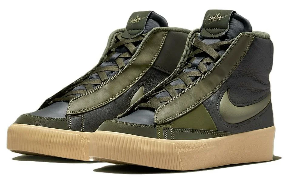 Реальное фото Кроссовки Nike Blazer Mid Victory DR2948-300 от магазина Спортев