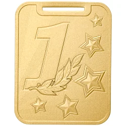 Медаль MZP 513-70/GM 1 место (55х70мм, s-3 мм)