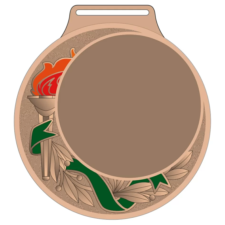 Реальное фото Медаль MZP 511-70/ВM (D-70мм, s-3 мм) от магазина СпортЕВ