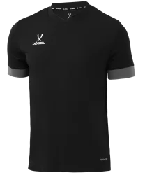 Футболка игровая DIVISION PerFormDRY Union Jersey, черный/темно-серый/белый Jögel