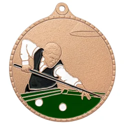 Медаль MZP 636-55/BМ бильярд (D-55мм, s-2 мм)