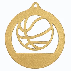 Медаль MZP 952-70/GM  баскетбол (D-70 мм, s-2 мм)