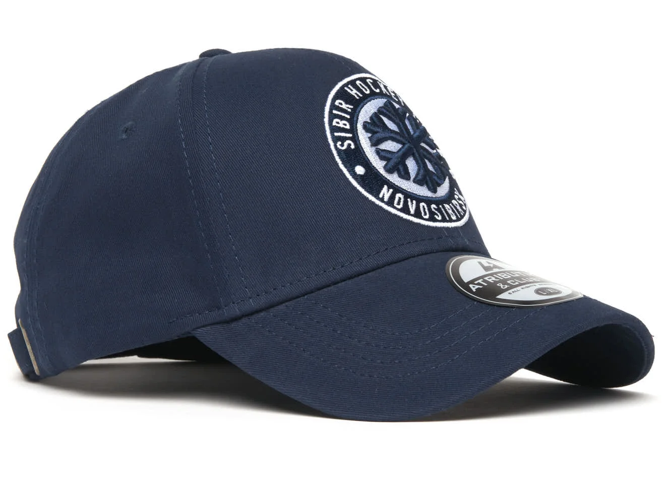 Реальное фото Бейсболка ХК Сибирь синяя р.55-58 10182 от магазина Спортев