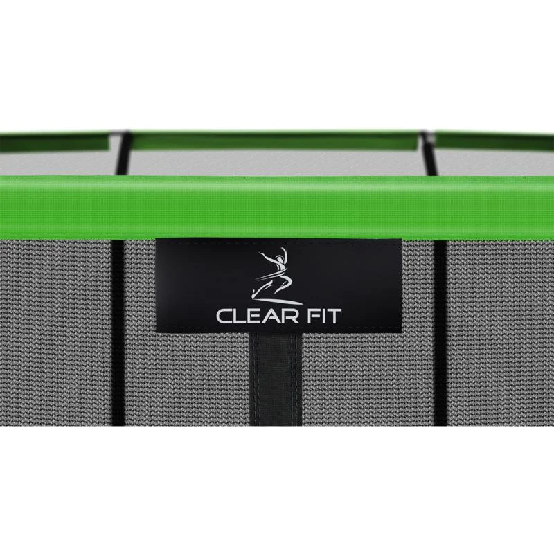 Реальное фото Каркасный батут Clear Fit GreenHop 14Ft от магазина Спортев