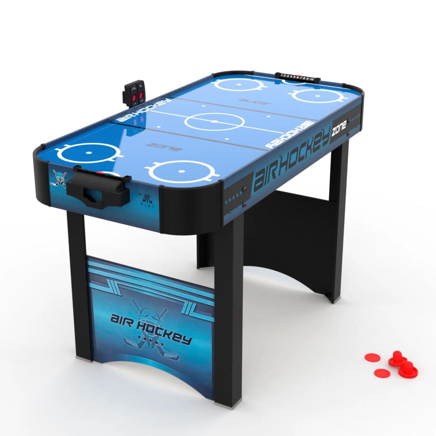 Реальное фото Игровой стол - аэрохоккей DFC ZONE 48" AT-120 от магазина Спортев